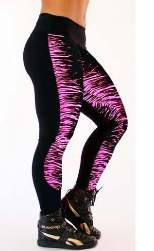 Calça Legging detalhe estampado